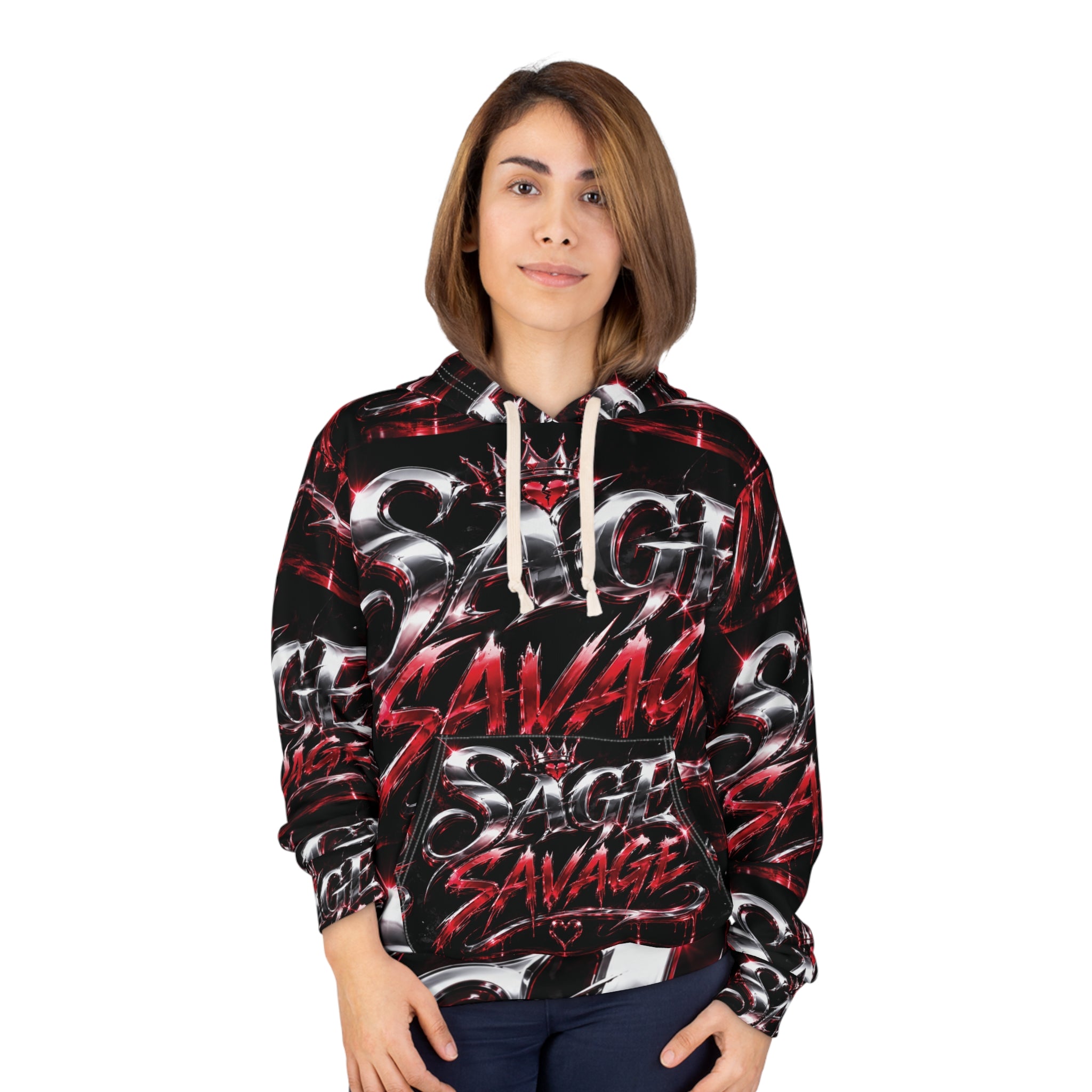 Sage Savage (King Pull Over Hoodie)