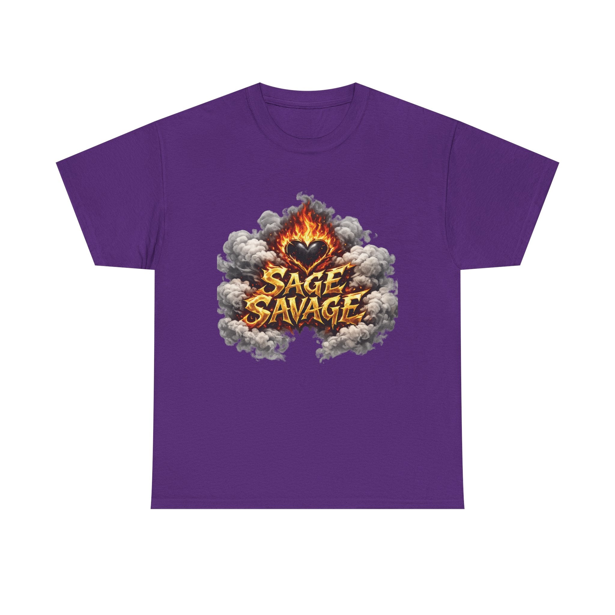 Sage Savage BLX Fireheart Unisex Heavy Cotton Tee