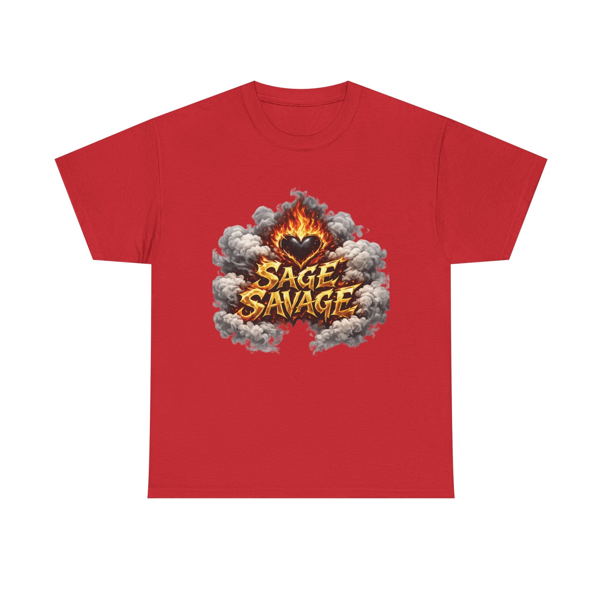 Sage Savage BLX Fireheart Unisex Heavy Cotton Tee