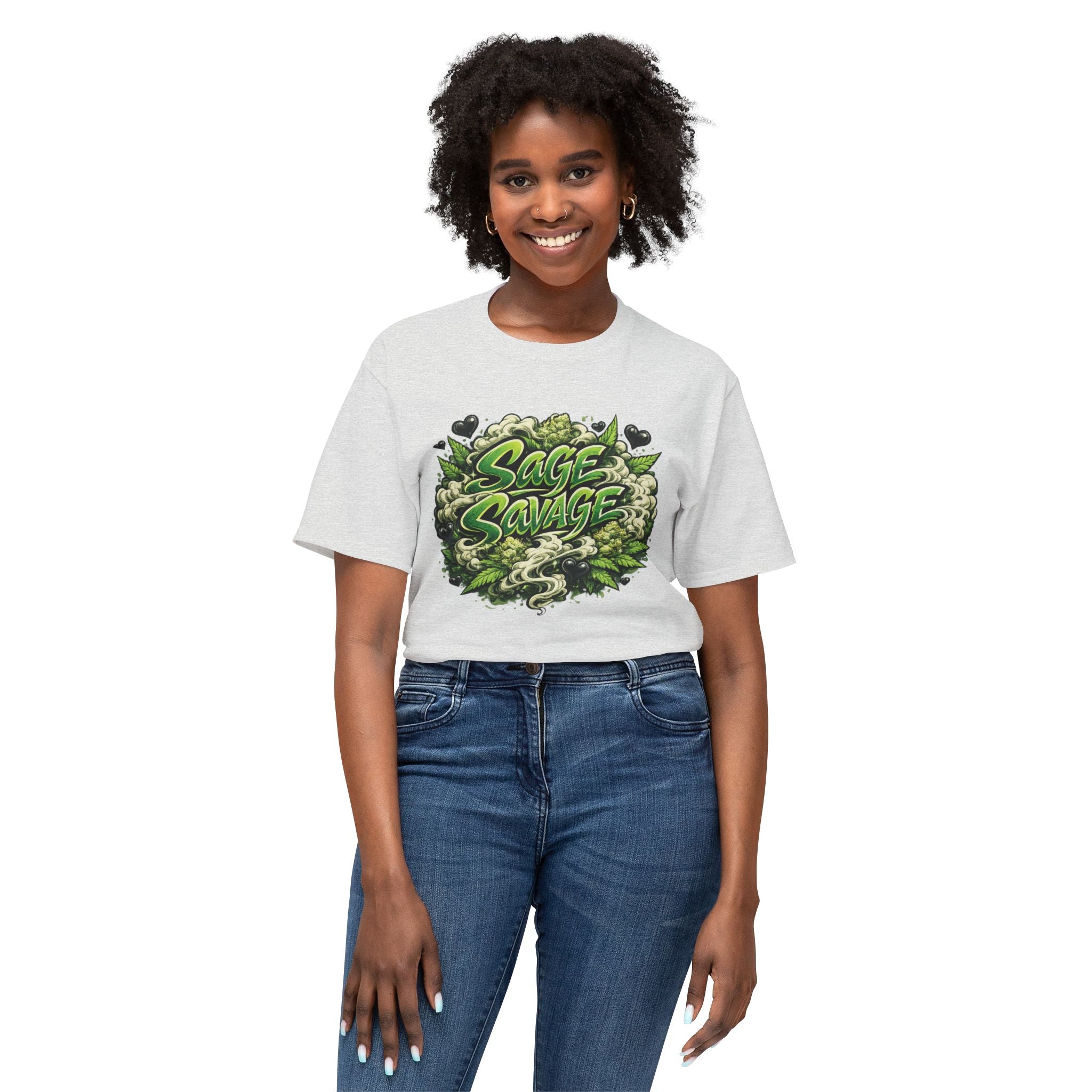 Sage Savage Bud Unisex HD Cotton™ T-shirt