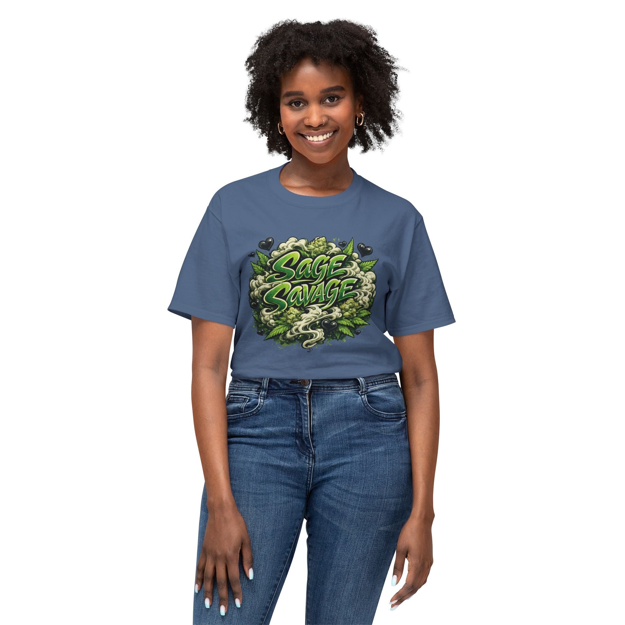 Sage Savage Bud Unisex HD Cotton™ T-shirt