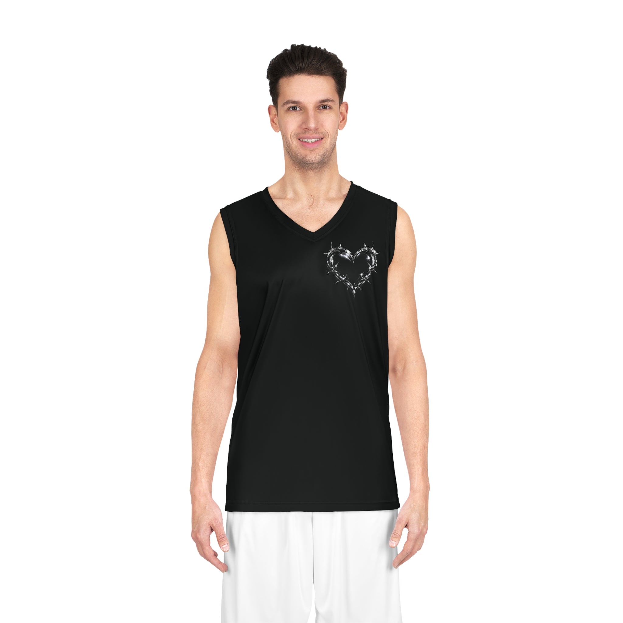 Sage Savage Basketball Jersey (AOP)