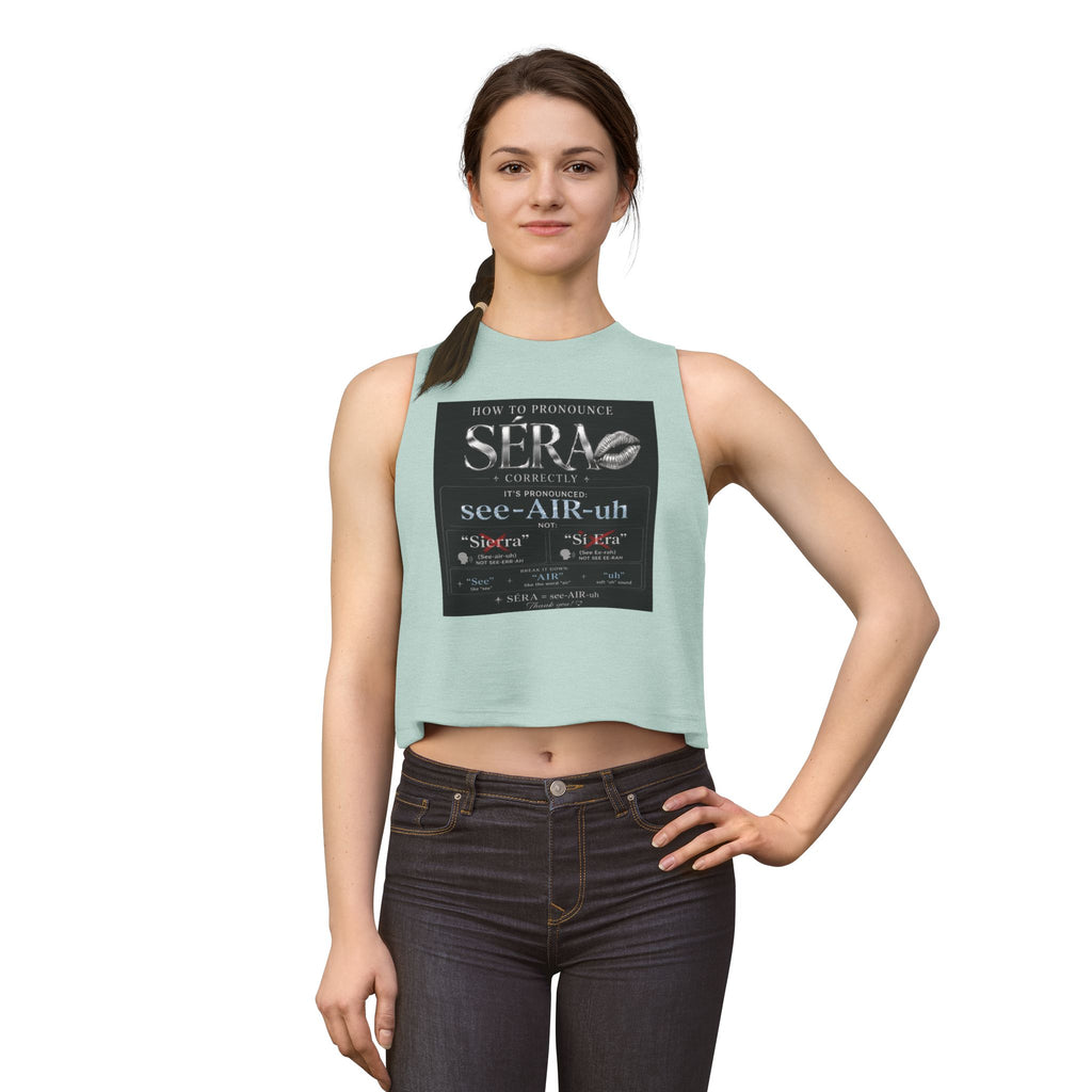 SÉRA Pronunciation Women's Crop Top