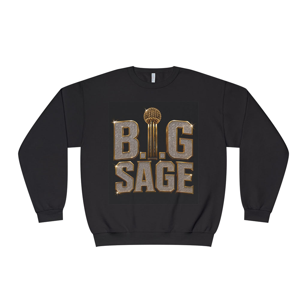 Sage Savage (B.I.G SAGE) Unisex NuBlend® Crewneck Sweatshirt