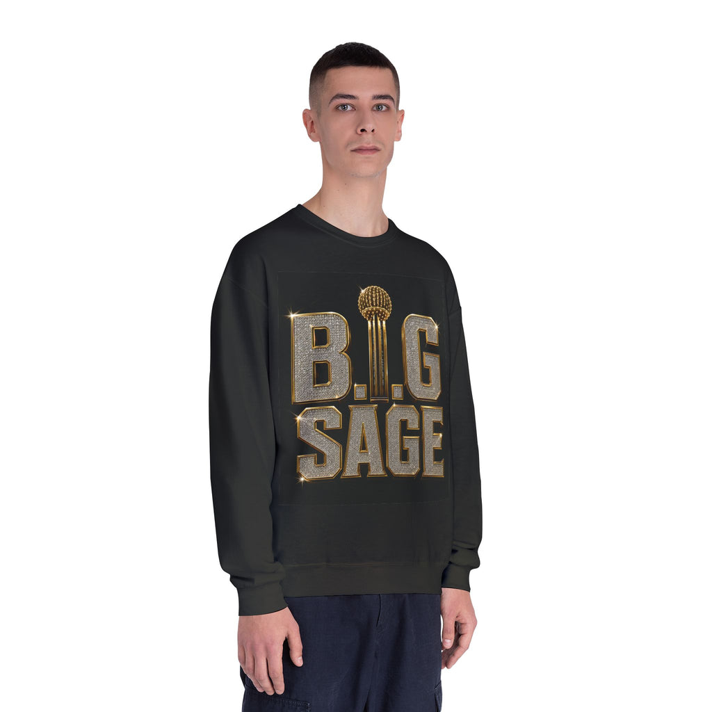Sage Savage (B.I.G SAGE) Unisex NuBlend® Crewneck Sweatshirt