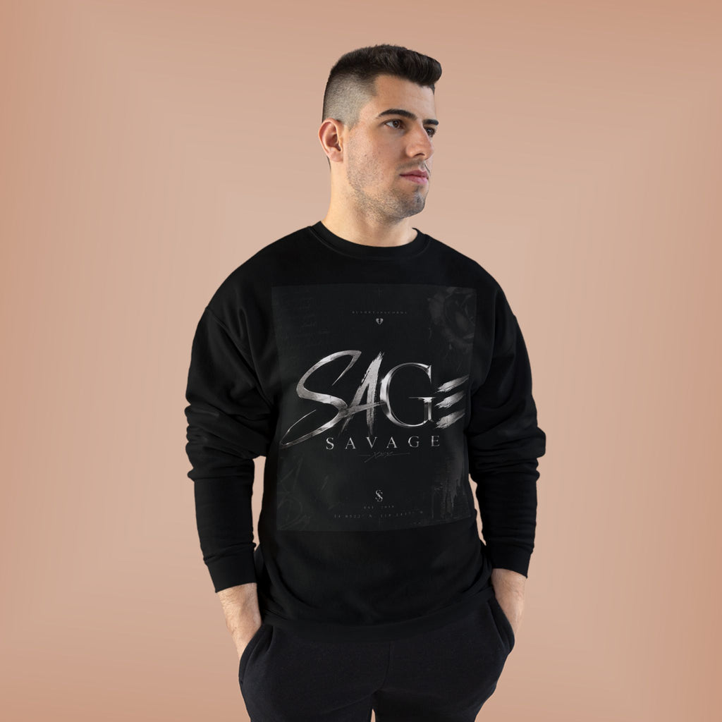 Sage Sage Noir Crewneck Long Sleeve