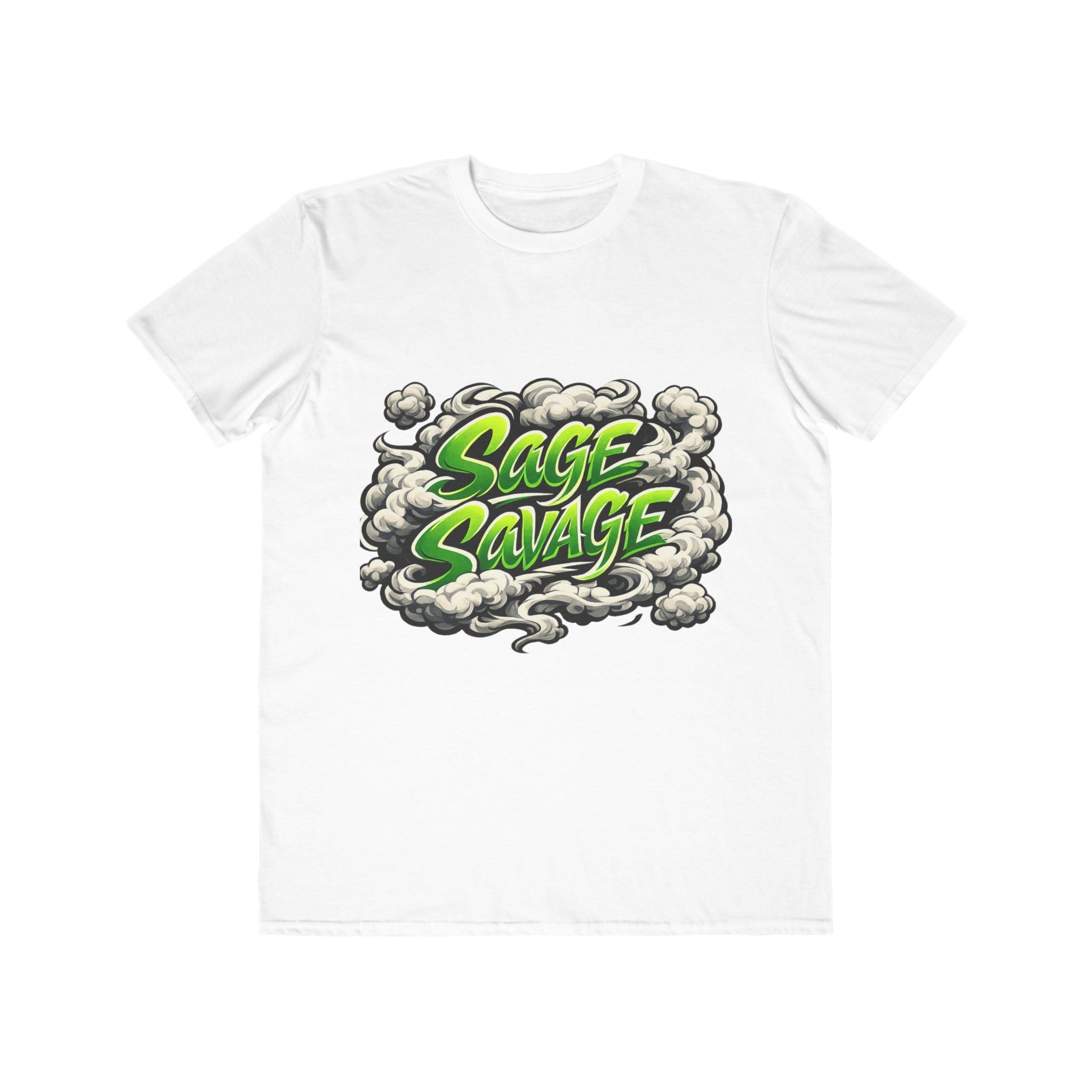 Sage Savage Smoke Green Lightweight Fashion Tee