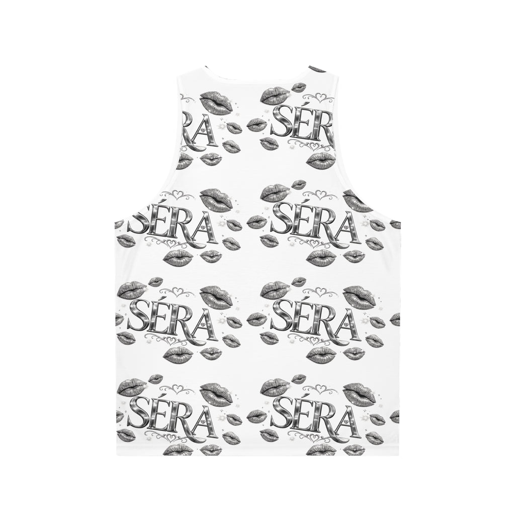 SÉRA Royal White Unisex Tank Top