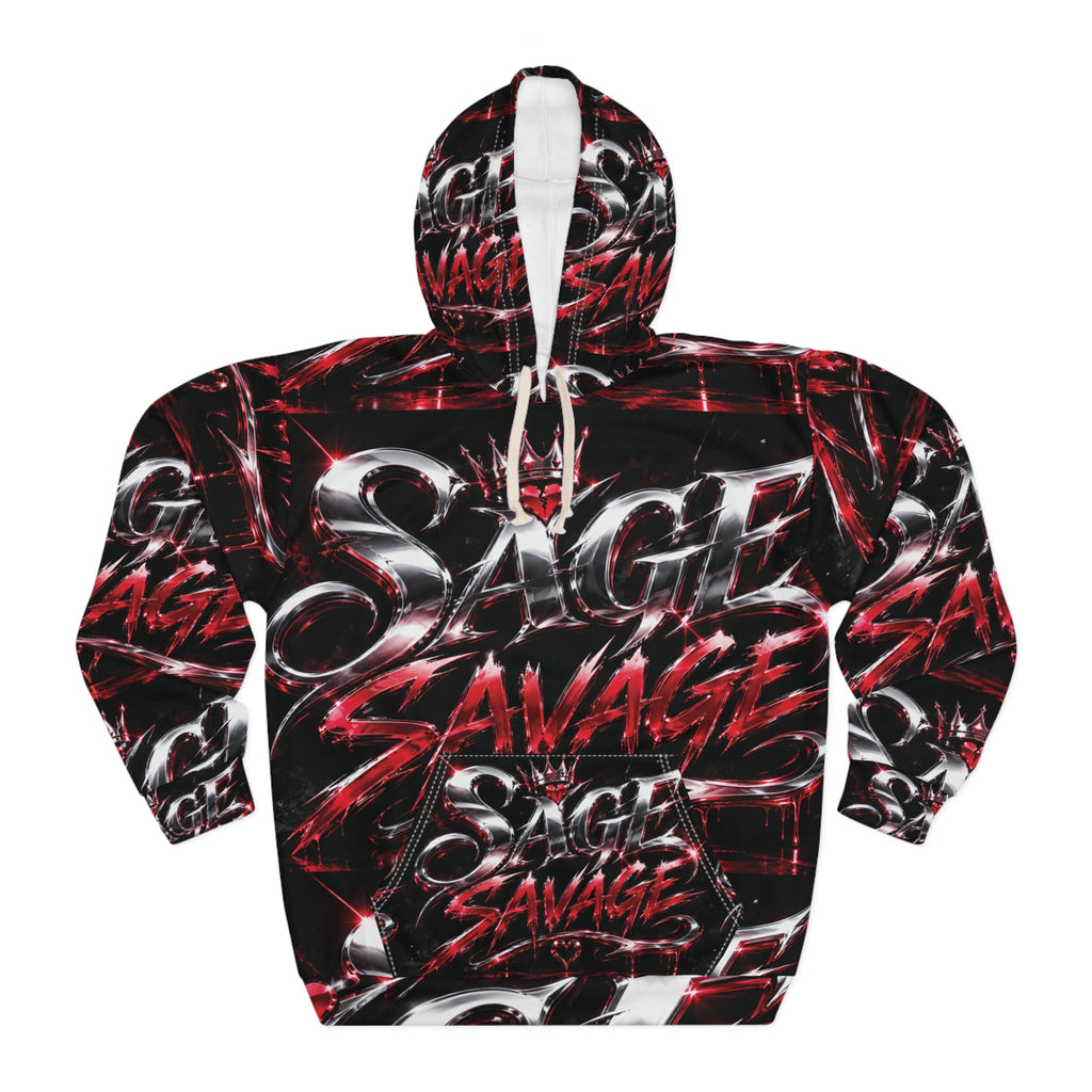 Sage Savage (King Pull Over Hoodie)