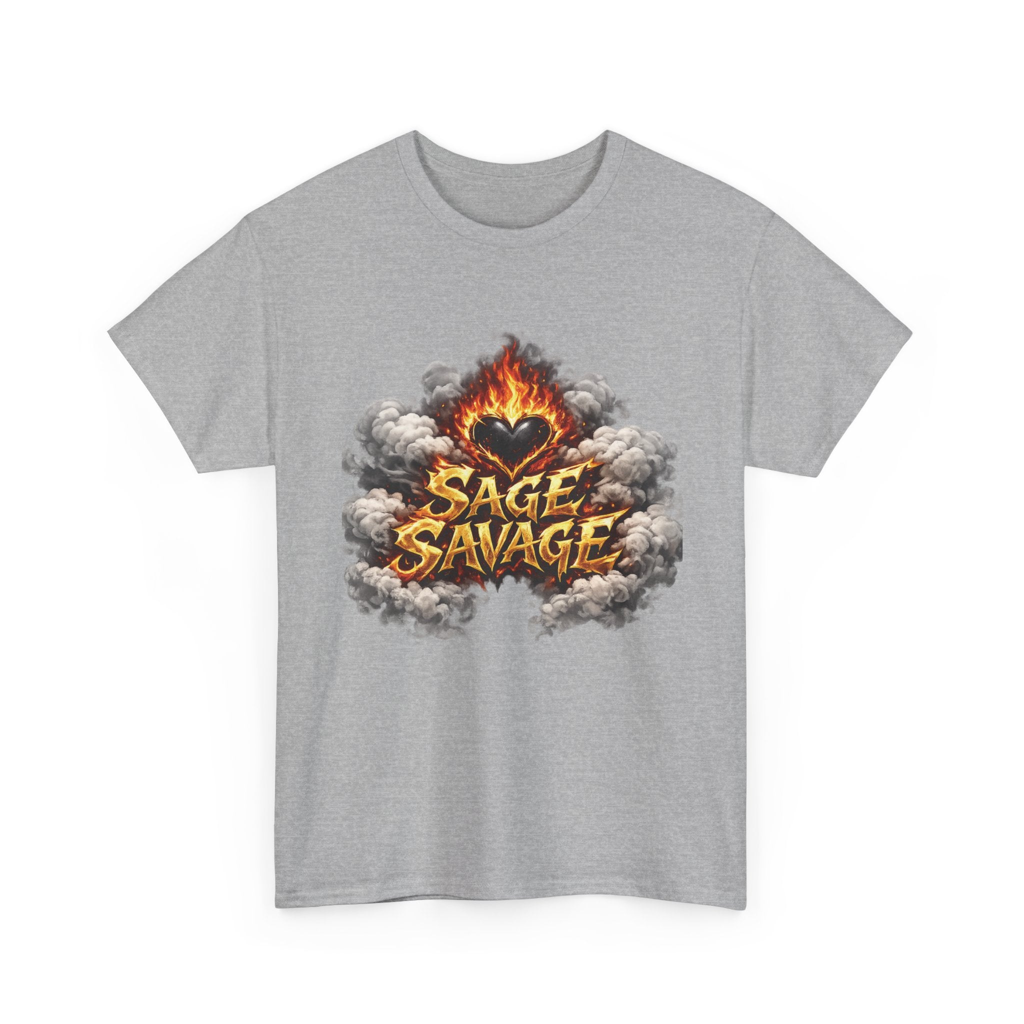 Sage Savage BLX Fireheart Unisex Heavy Cotton Tee
