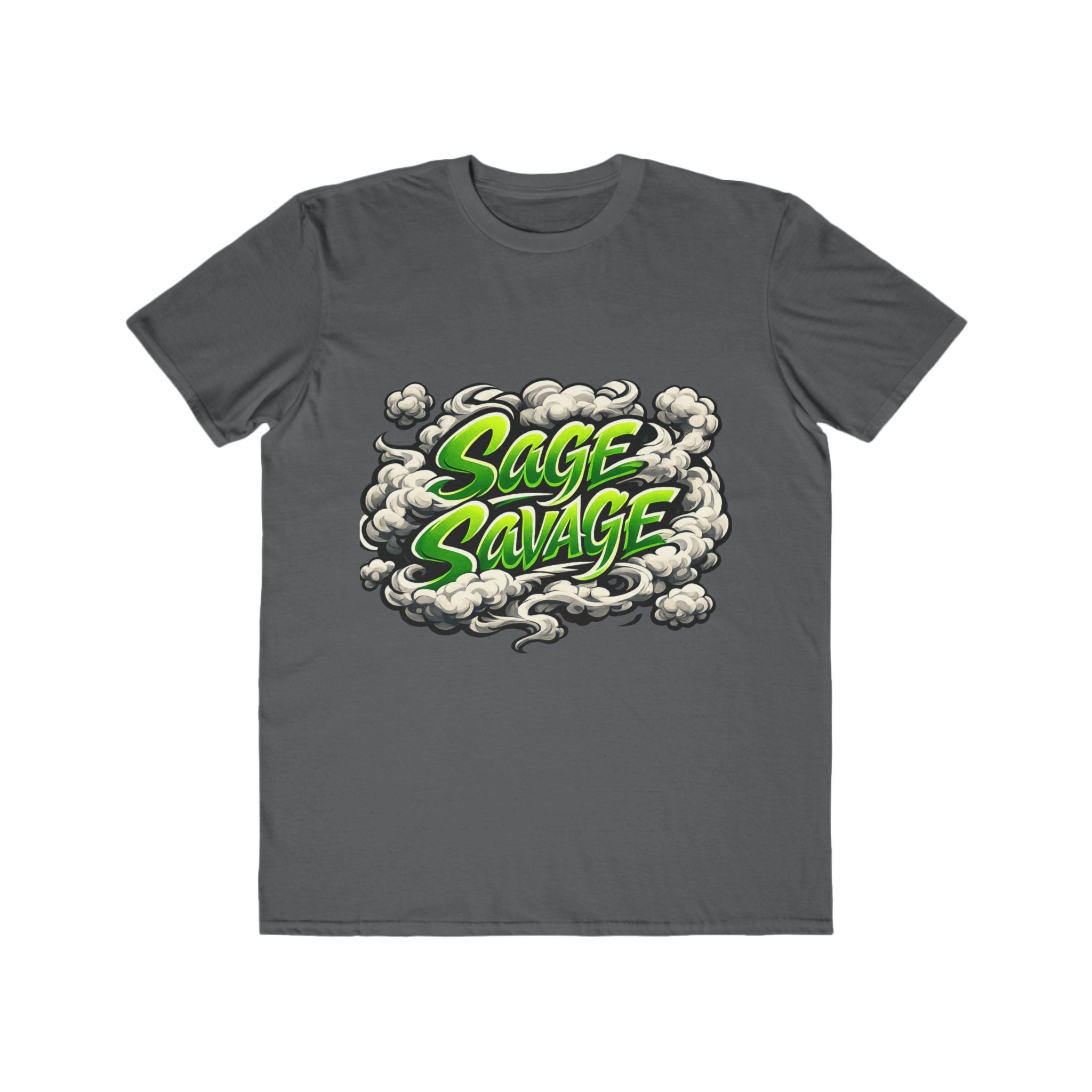 Sage Savage Smoke Green Lightweight Fashion Tee