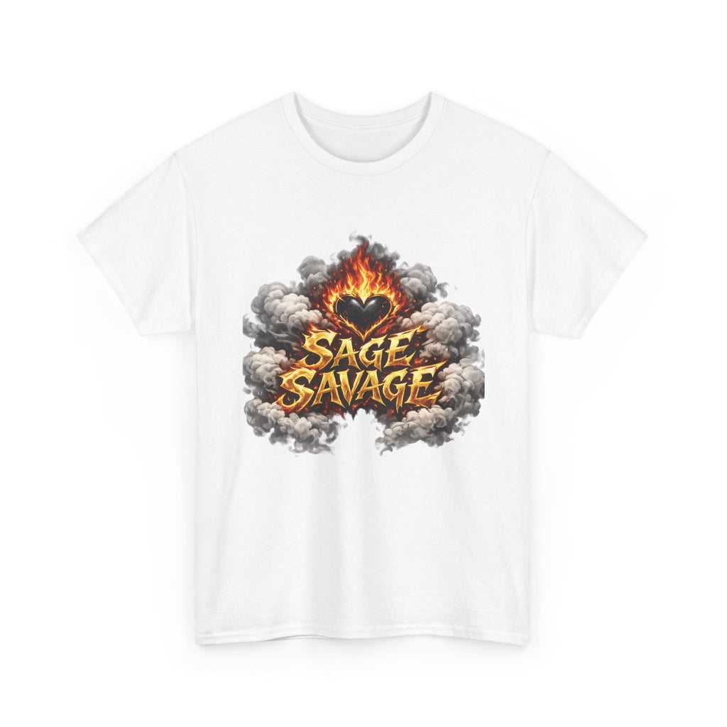 Sage Savage BLX Fireheart Unisex Heavy Cotton Tee