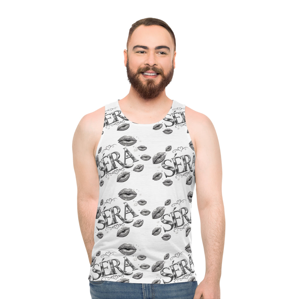 SÉRA Royal White Unisex Tank Top
