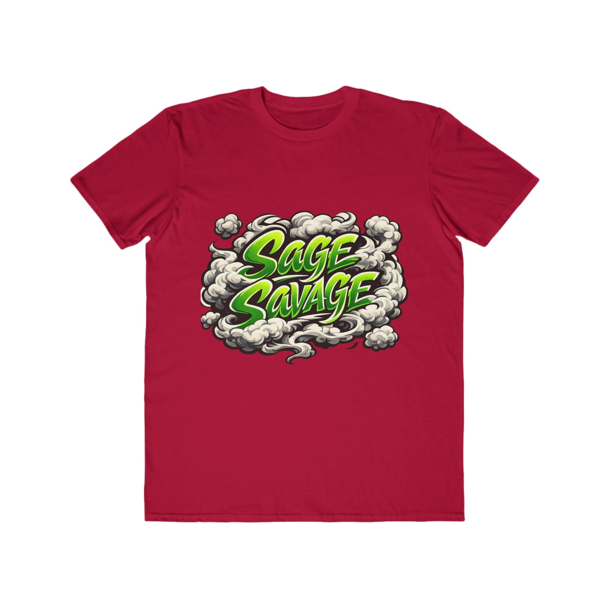 Sage Savage Smoke Green Lightweight Fashion Tee