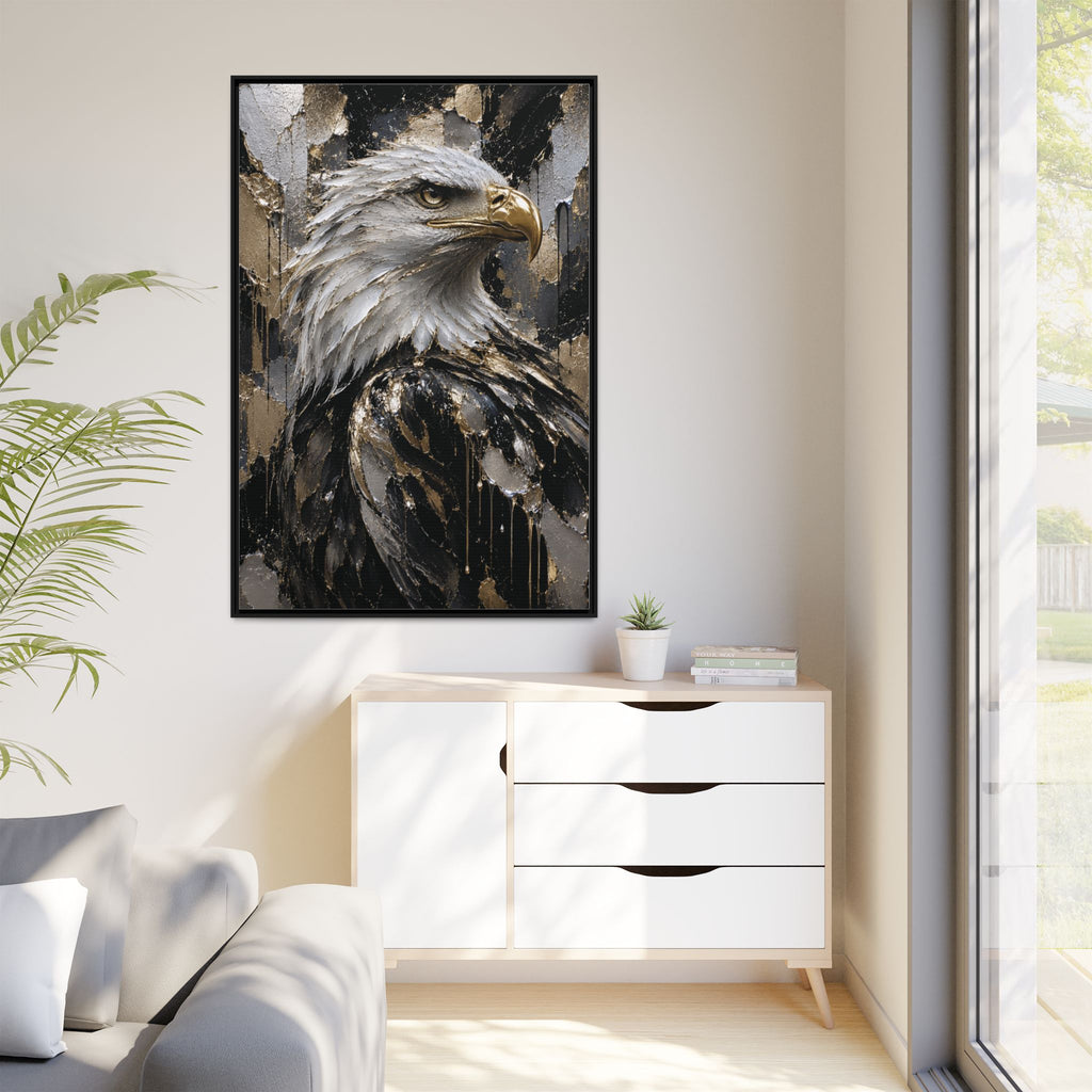 High-End Modern Eagle Metallic Painting