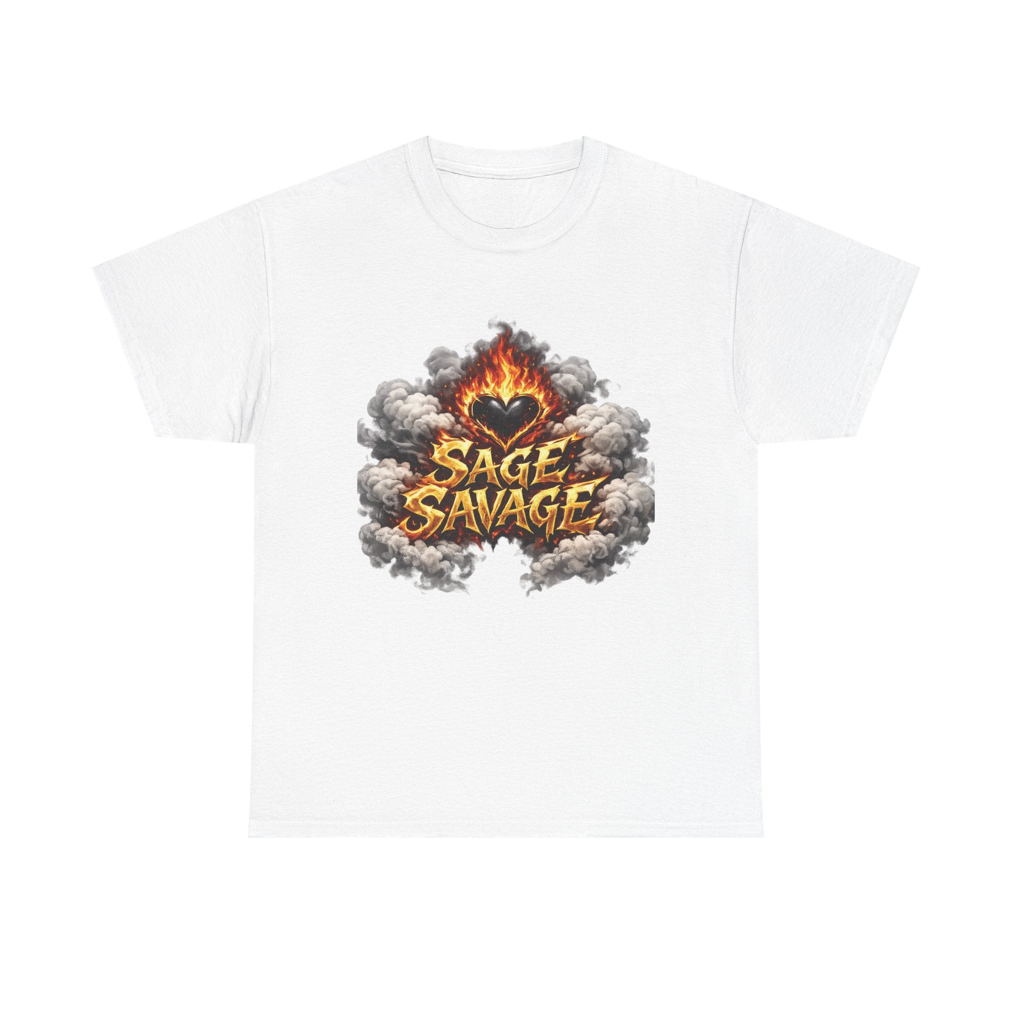 Sage Savage BLX Fireheart Unisex Heavy Cotton Tee