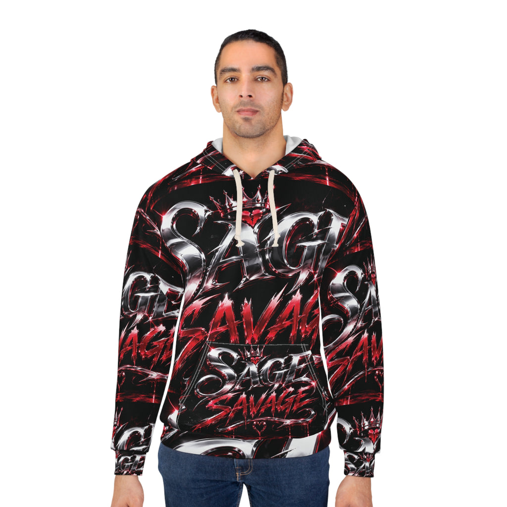 Sage Savage (King Pull Over Hoodie)