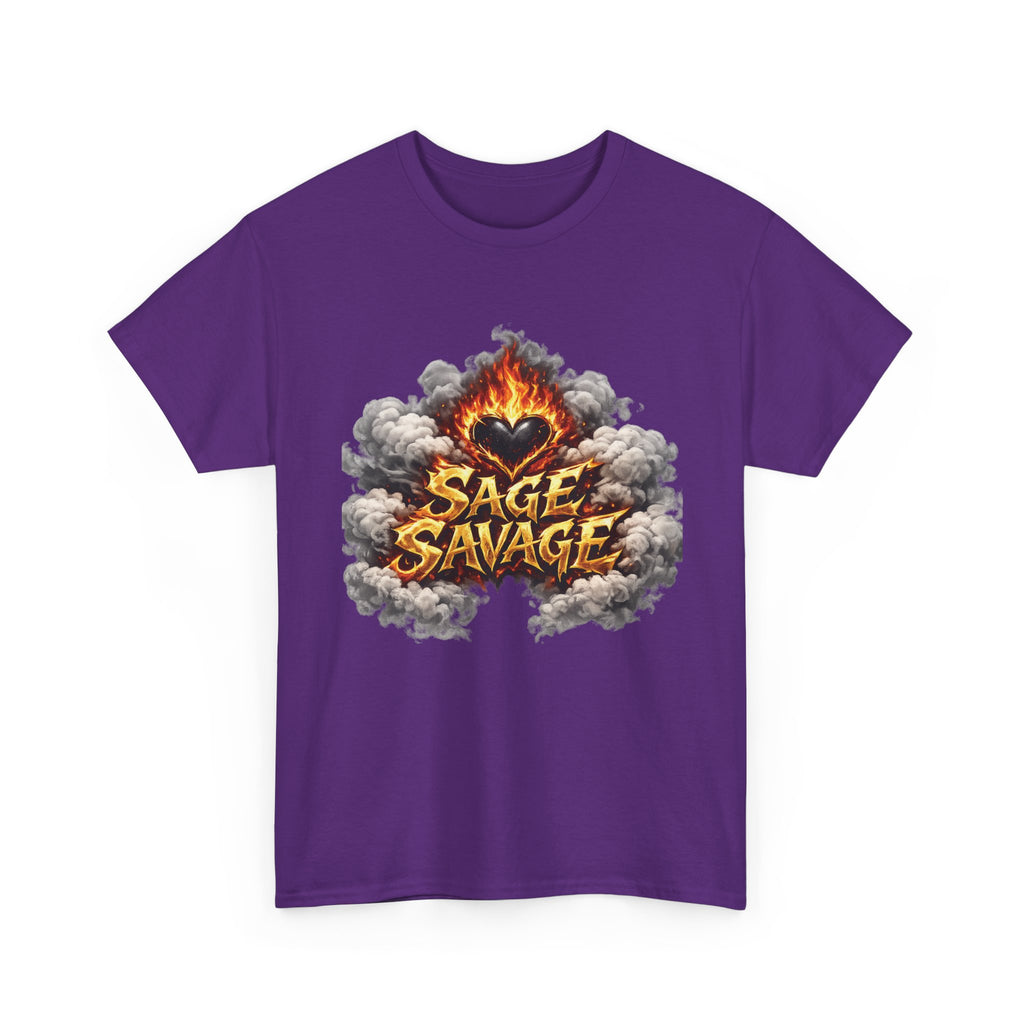 Sage Savage BLX Fireheart Unisex Heavy Cotton Tee