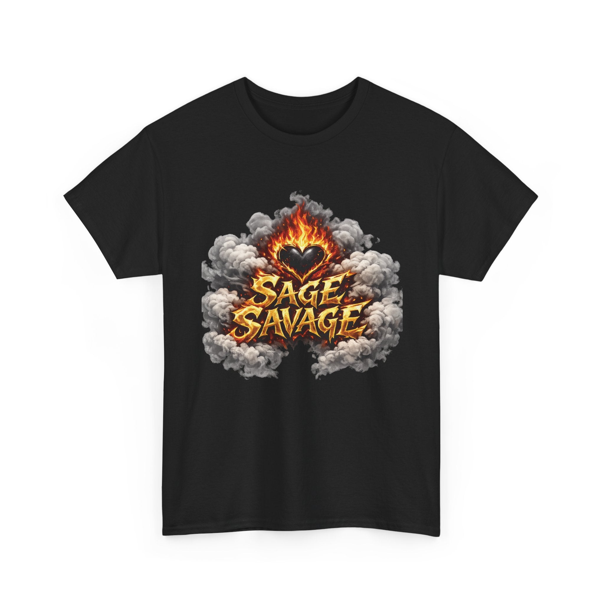 Sage Savage BLX Fireheart Unisex Heavy Cotton Tee