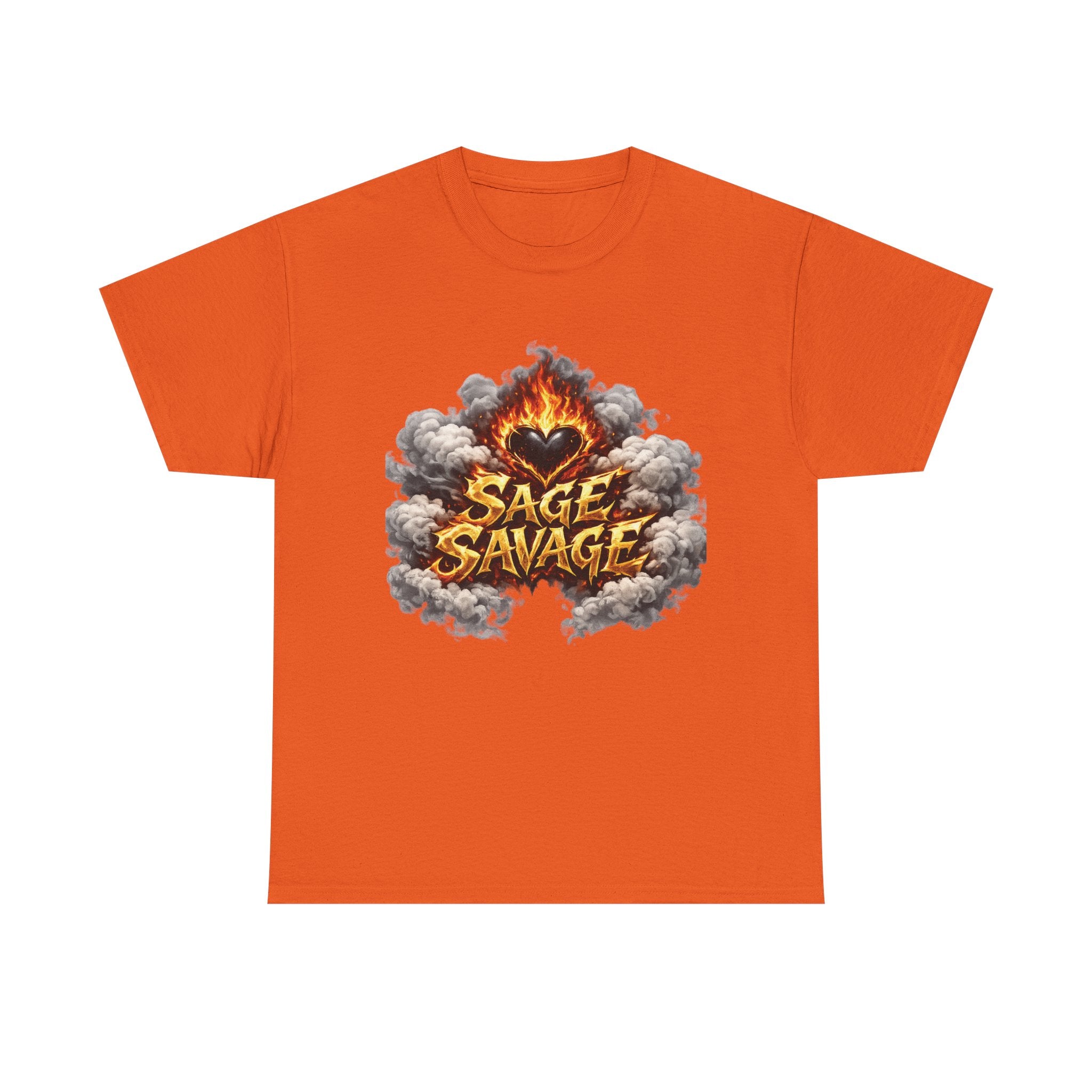 Sage Savage BLX Fireheart Unisex Heavy Cotton Tee
