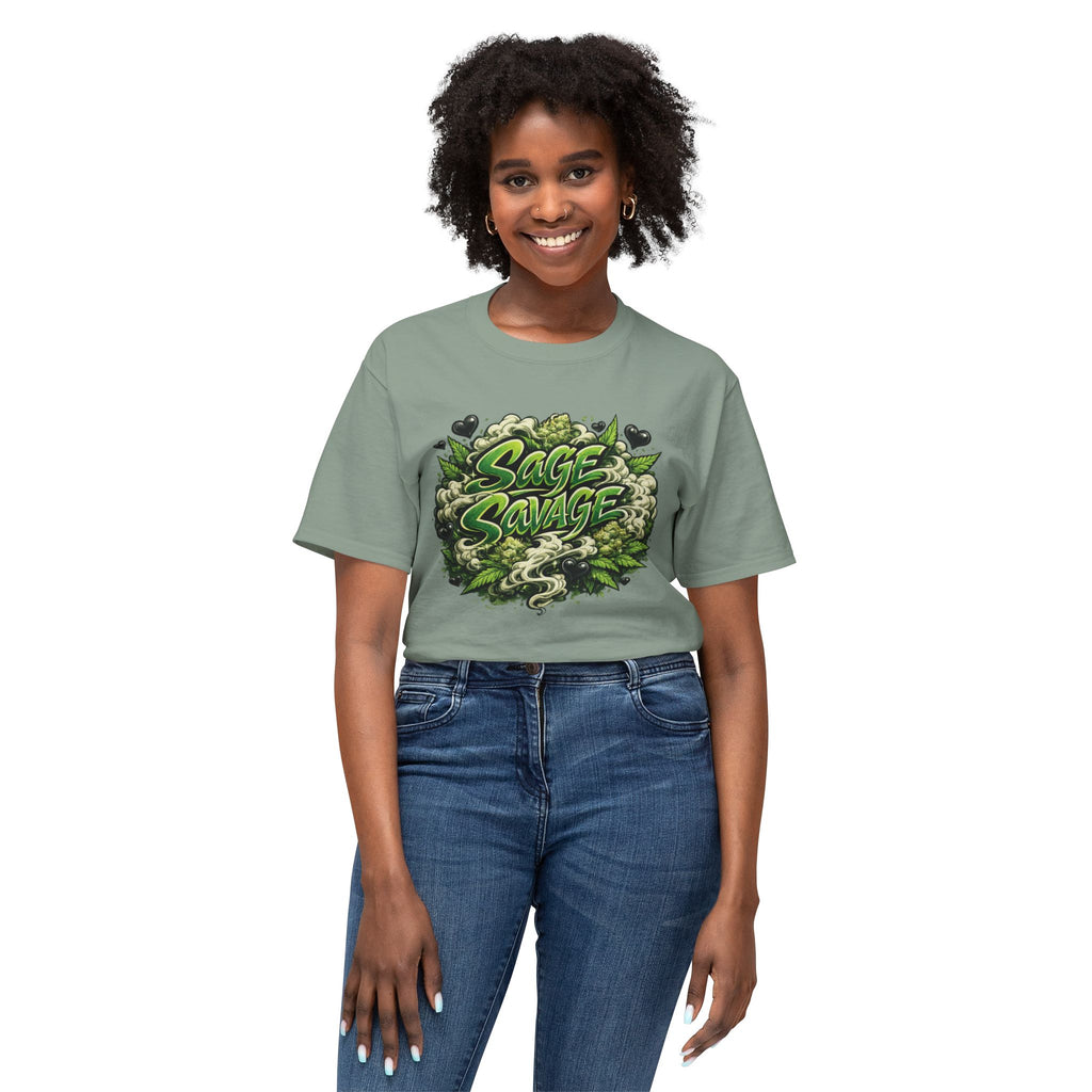 Sage Savage Bud Unisex HD Cotton™ T-shirt