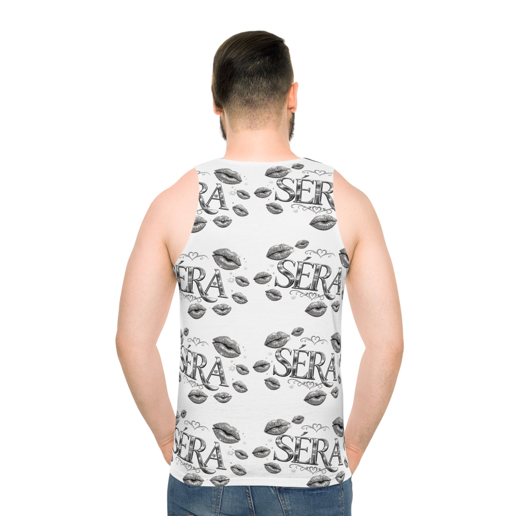 SÉRA Royal White Unisex Tank Top