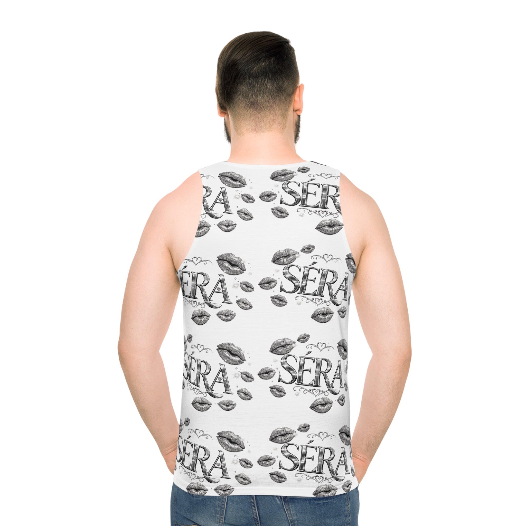SÉRA Royal White Unisex Tank Top