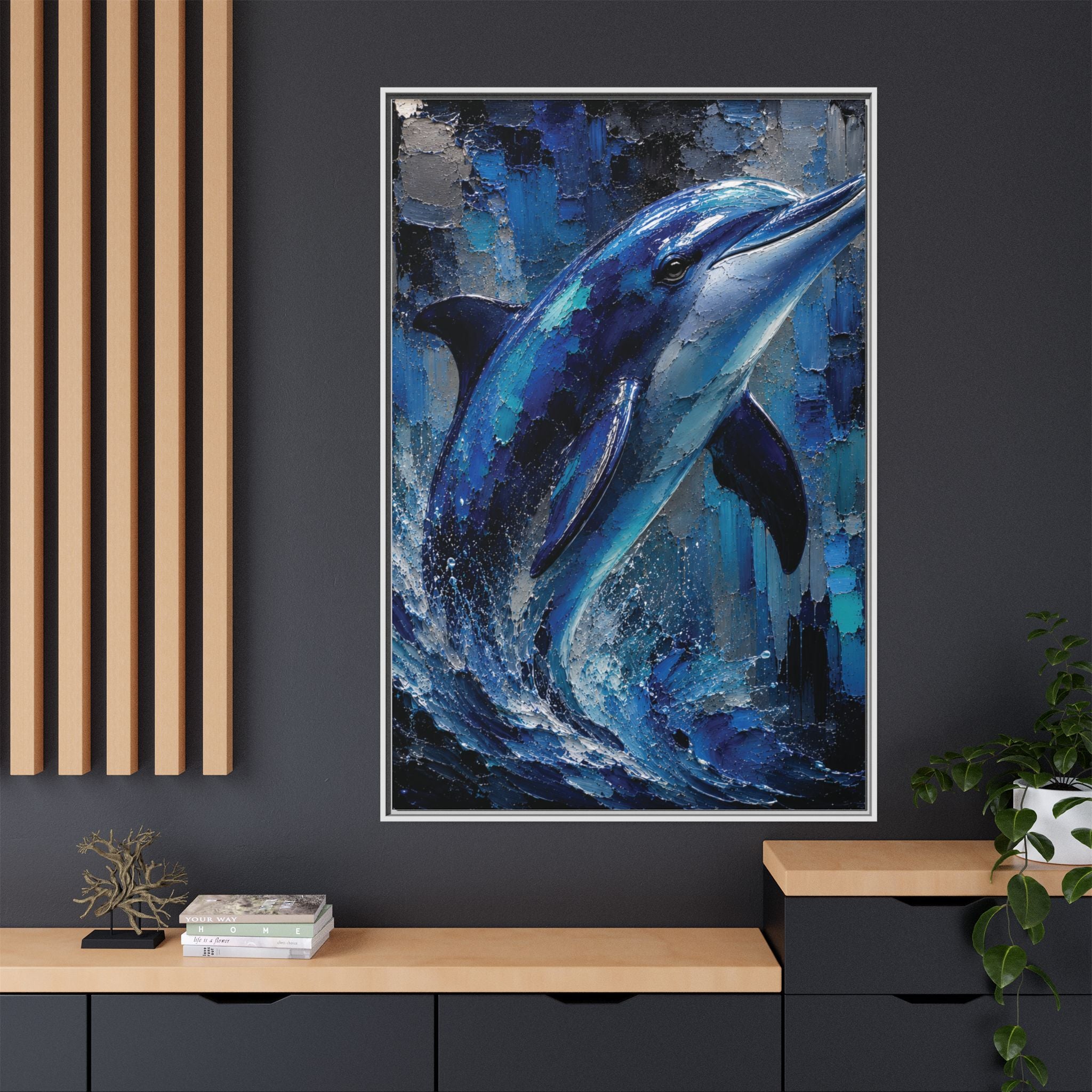 High-End Dolphin Metallic Painting