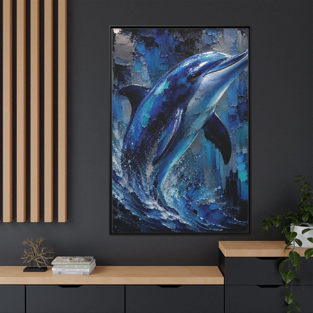High-End Dolphin Metallic Painting