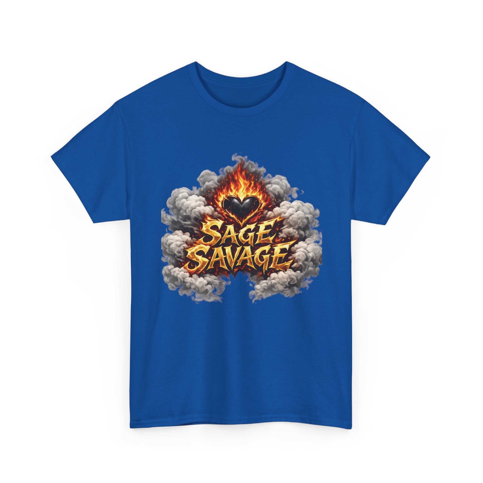 Sage Savage BLX Fireheart Unisex Heavy Cotton Tee