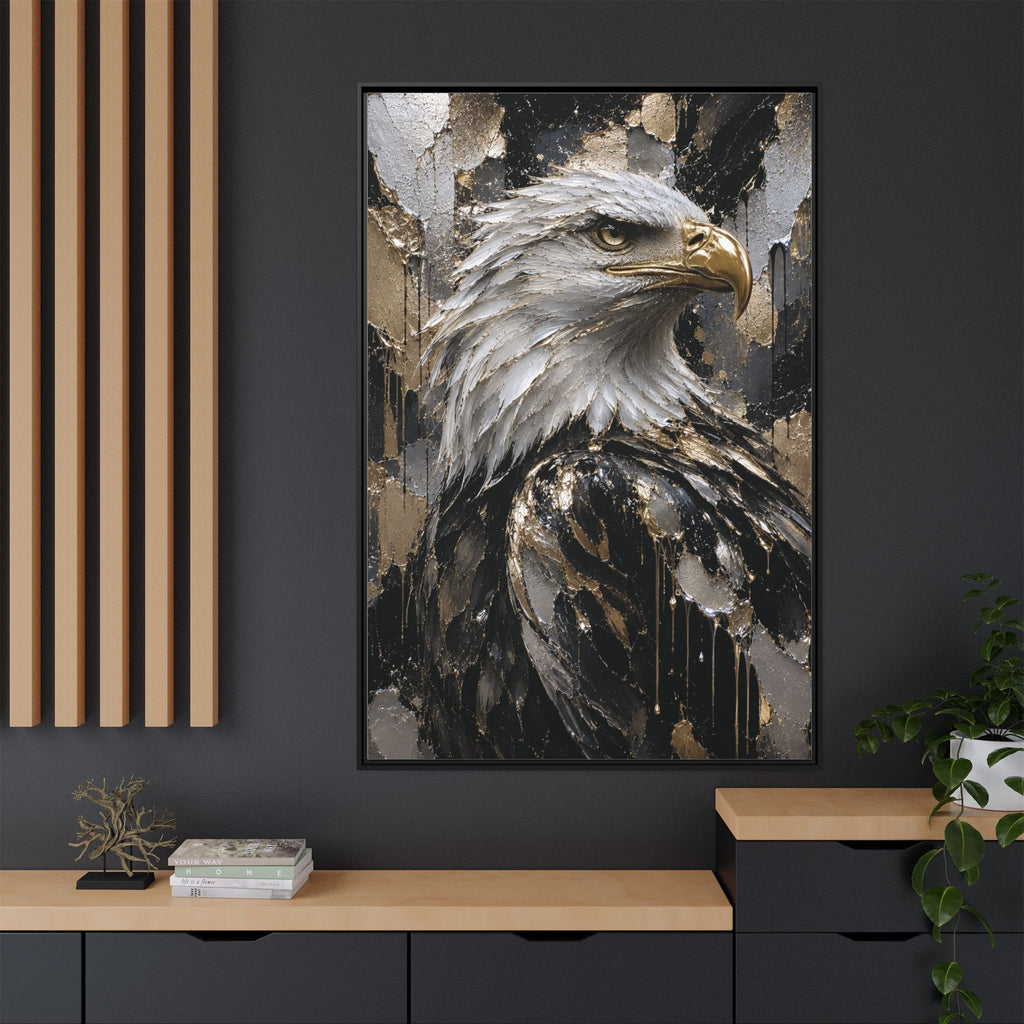 High-End Modern Eagle Metallic Painting
