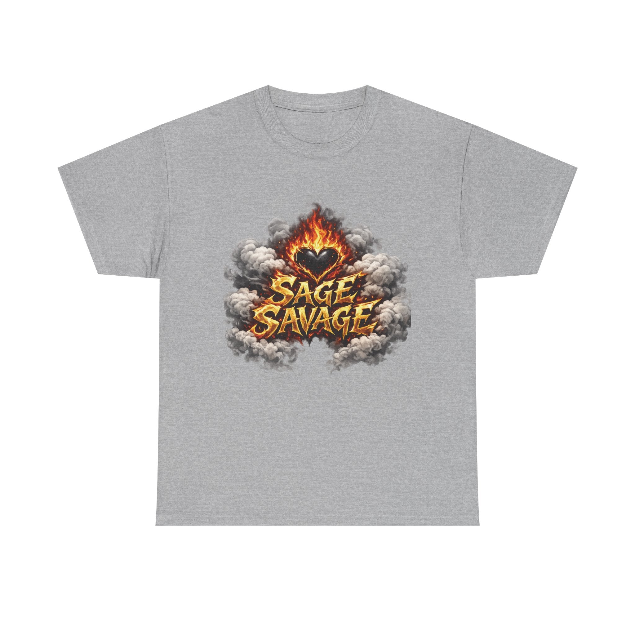 Sage Savage BLX Fireheart Unisex Heavy Cotton Tee