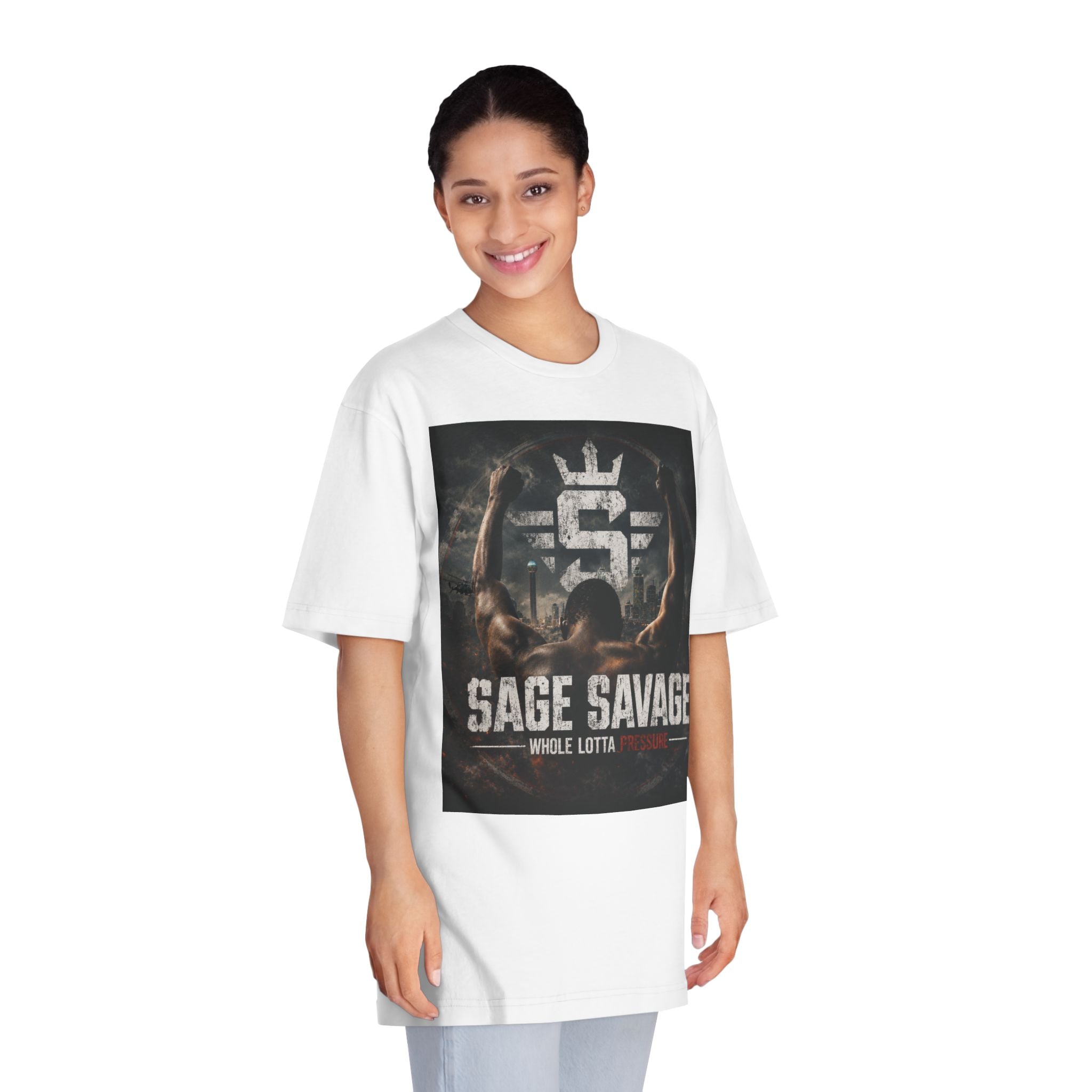 Sage Savage Whole Lotta Pressure Unisex Classic Crewneck T-Shirt