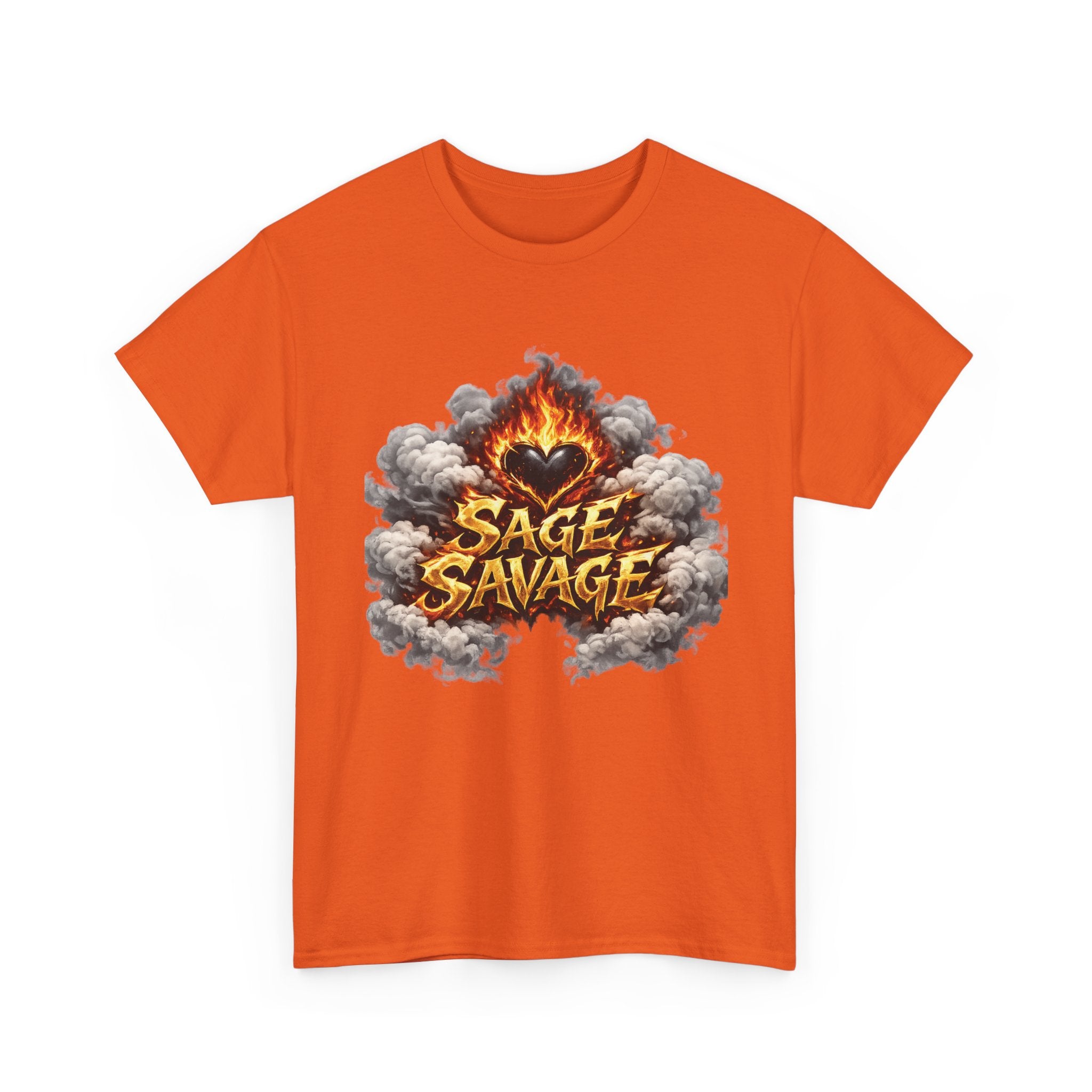Sage Savage BLX Fireheart Unisex Heavy Cotton Tee