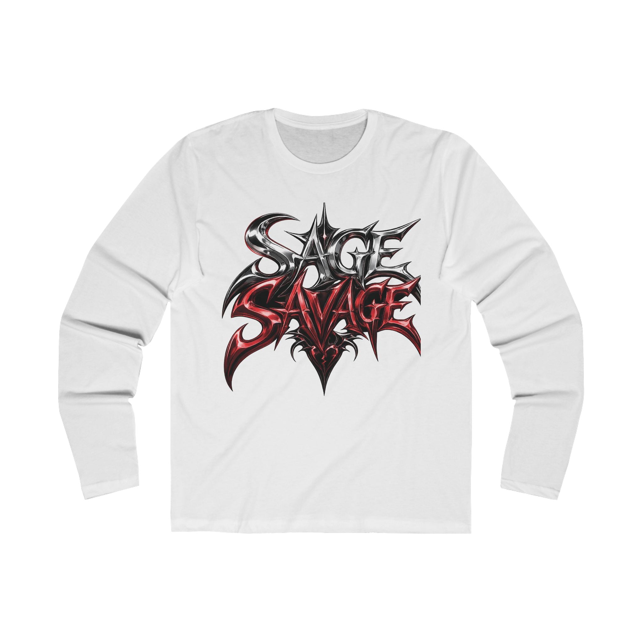 Sage Savage Gothic Long Sleeve Tee