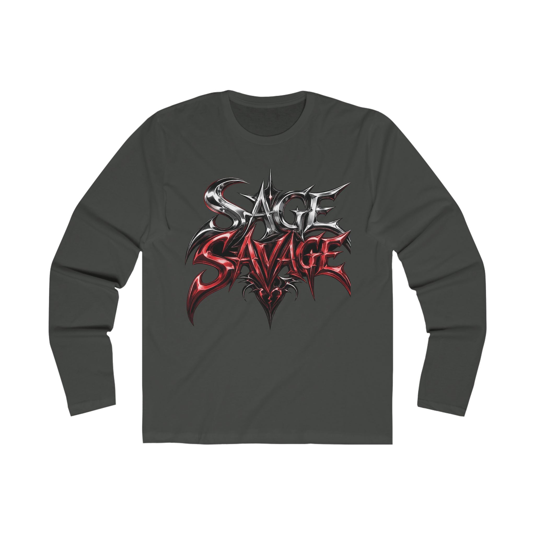 Sage Savage Gothic Long Sleeve Tee