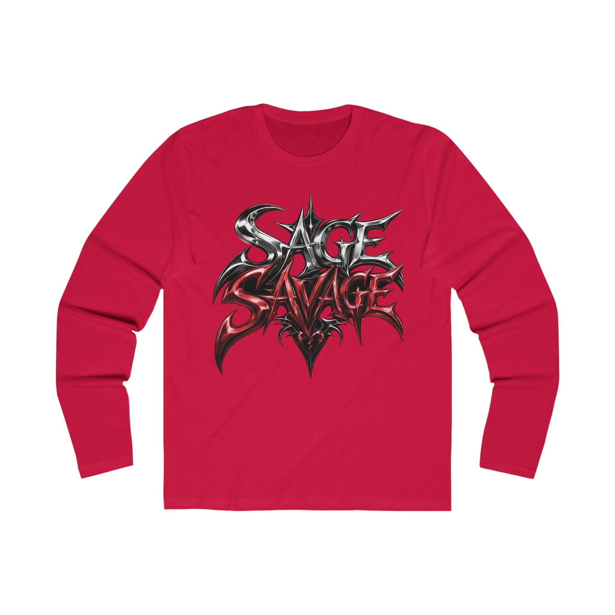 Sage Savage Gothic Long Sleeve Tee