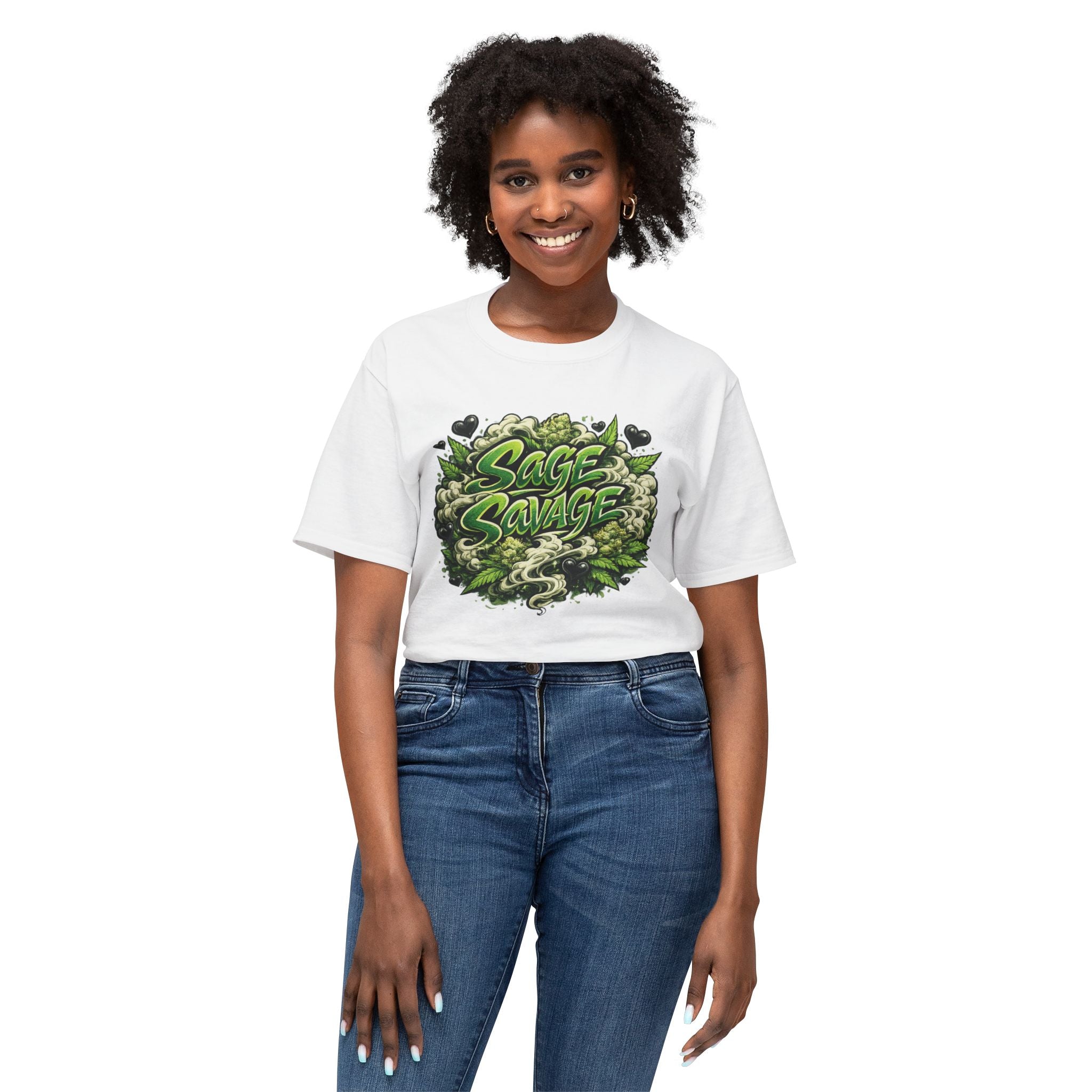 Sage Savage Bud Unisex HD Cotton™ T-shirt