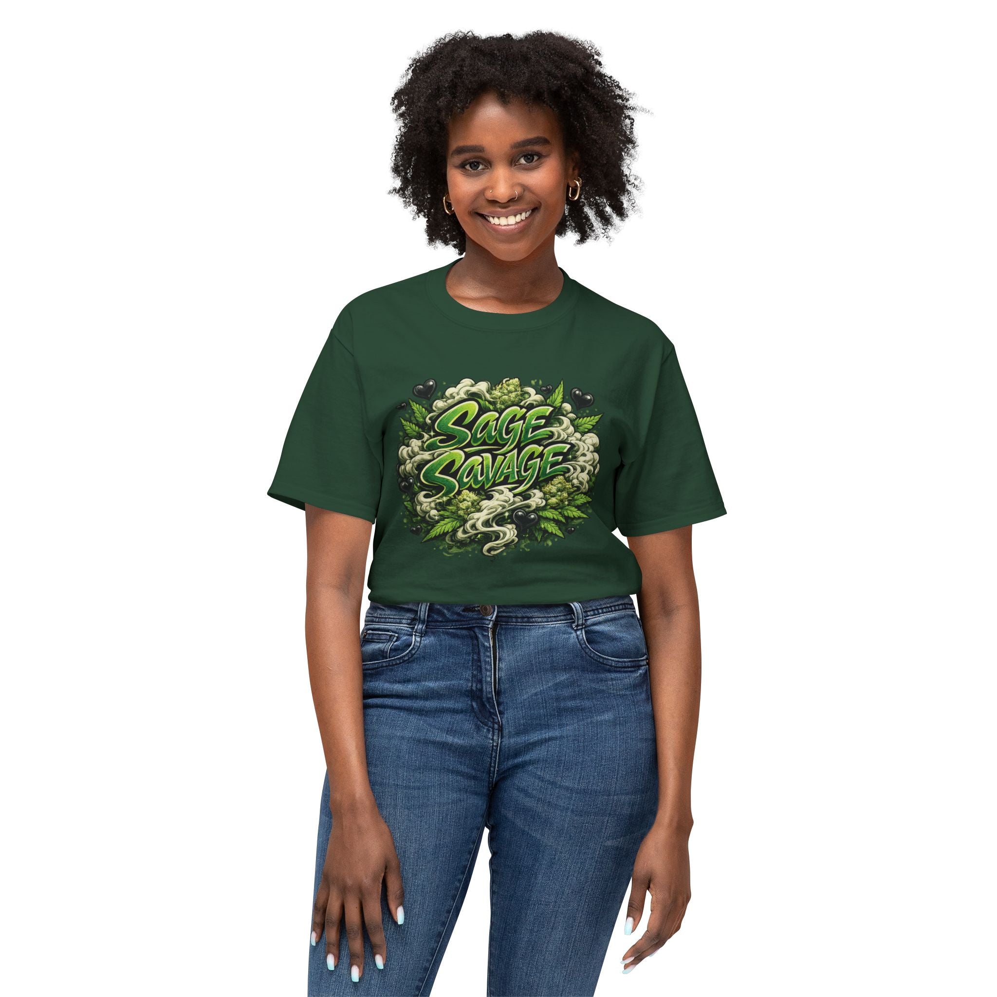 Sage Savage Bud Unisex HD Cotton™ T-shirt