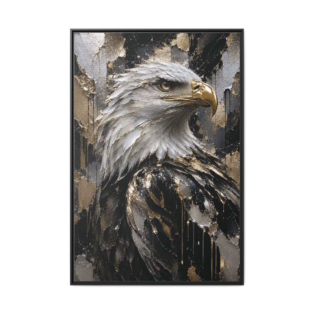 High-End Modern Eagle Metallic Painting