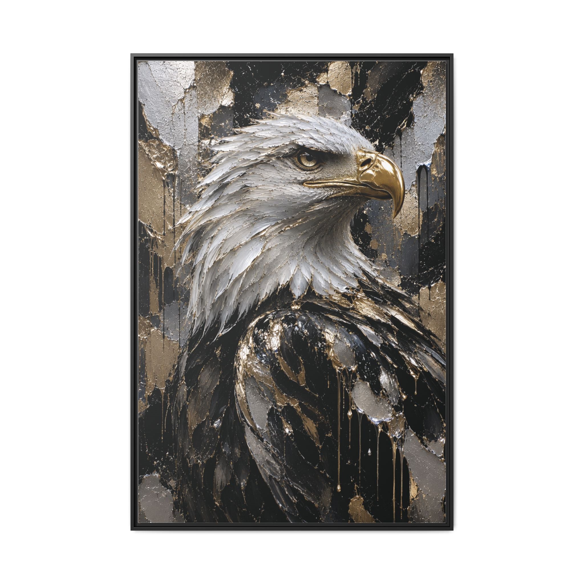 High-End Modern Eagle Metallic Painting