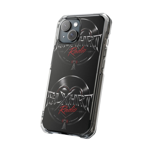 BLXHRT Radio Magnetic Clear Impact Phone Case