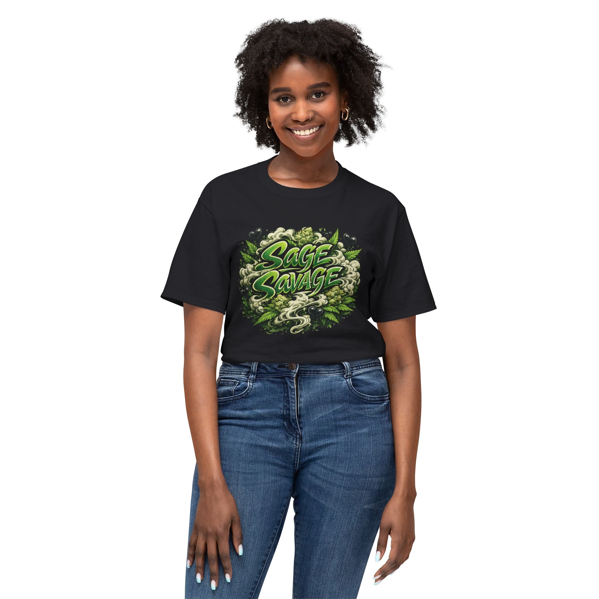 Sage Savage Bud Unisex HD Cotton™ T-shirt